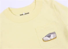 Mini Rodini yellow jogging t-shirt